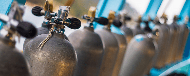 Газовые баллоны в Третьяковской